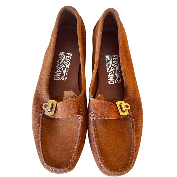 Salvatore Ferragamo Shoes - Salvatore Ferragamo Suede Loafers – Size 6B